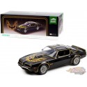 (Free shipping) 1977 Pontiac Firebird Trans Am - Starlite Black with Golden Eagle - Greenlight 1/18 - 19098