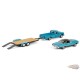 1969 Plymouth GTX & 1967 Dodge D-200 - Hollywood Hitch & Tow Series 13 - Greenlight - 1-64 - 31180 A