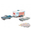 (Preorder) 1966 Ford Thunderbird Convertible & 1967 Ford F-250 - Hollywood Hitch & Tow Series 13 - Greenlight - 1-64 - 31180 B