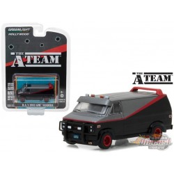 The A-Team  - 1983 GMC Vandura Greenlight 1/64 44790 B Hollywood 19 Passion Diecast 