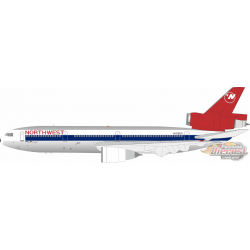 Northwest Airlines McDonnell-Douglas DC-10-40 / N158US / B-Models / 1:200 / B-104-NW-158P