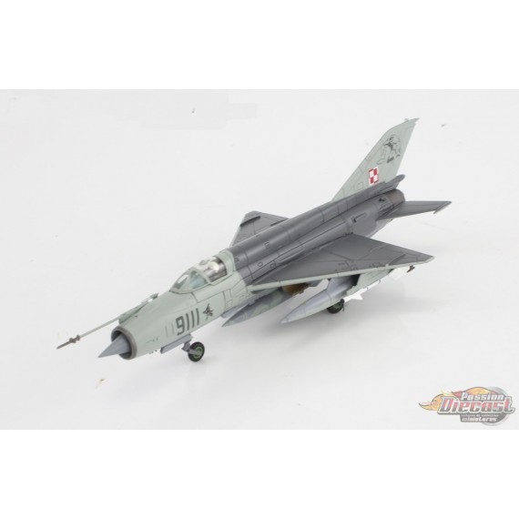 (Preorder) Mikoyan-Gurevich MiG-21MF Fishbed-J / Polish Air Force 3 ELT, Poznan-Kresiny AB, 2002 / Hobby Master 1:72  HA0115