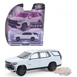 Chevrolet Tahoe 2024 - Blanc sommet - Showroom Floor Series 7 - 1/64 Greenlight - 68070 E