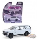 (Preorder) Chevrolet Tahoe 2024 - Blanc sommet - Showroom Floor Series 7 - 1/64 Greenlight - 68070 E