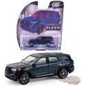 (Preorder) Ford Explorer 2024 en bleu pierre - Showroom Floor Series 7 - 1/64 Greenlight - 68070 D