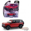 (Preorder) Ford Bronco 4 portes Badlands 2024- Rouge piment - Showroom Floor Series 7 - 1/64 Greenlight - 68070 C