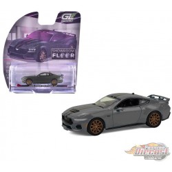Ford Mustang GT 2024 - Gris foncé - Showroom Floor Series 7 - 1/64 Greenlight - 68070 B