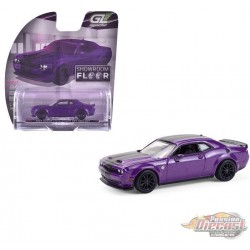 2023 Dodge Challenger SRT Hellcat Jailbreak - Plum Crazy - Showroom Floor Series 7 - 1/64 Greenlight - 68070 A