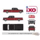 Chevrolet Scottsdale C20 Crew Cab 1979 - Noir et rouge bicolore - Mijo Exclusive - IXO Models - 1:64 - IAPR1015 Passion Diecast