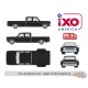 1979 Chevrolet Silverado C30 Crew Cab Dually Lowered - Noir - Mijo Exclusive - IXO Models - 1:64 - IAPR1013