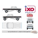 (Preorder) Chevrolet Silverado K30 Crew Cab Fleetside 1978 - Blanc et noir - Mijo Exclusive - IXO Models - 1:64 - IAPR1012