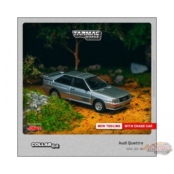 Audi Quattro - Silver - Tarmac Works - 1/64 - T64S-025-SL Passion Diecast