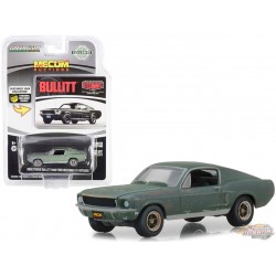 1968 Unrestored Ford Mustang Bullitt  Mecum Auction GREENMACHINE GL-30136GR