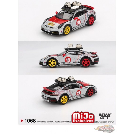 Porsche 911 Dakar Uncle Rally - Mini GT - 1:64 - MGT01068 Passion Diecast