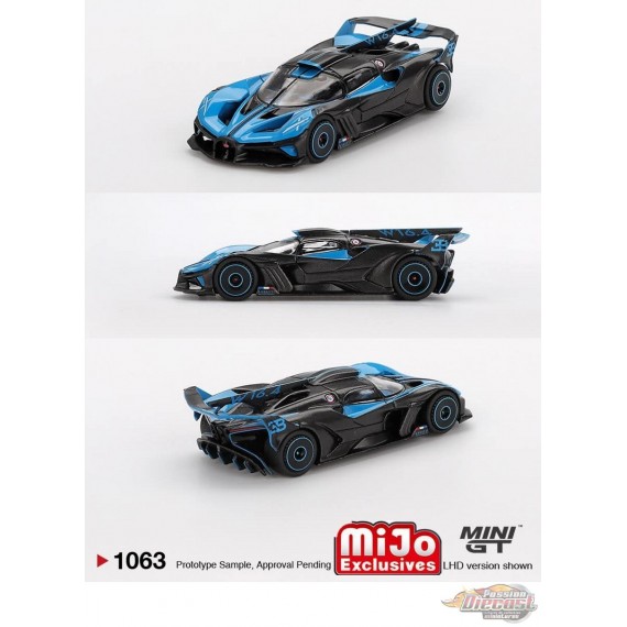Bugatti Bolide Presentation - Mini GT - 1:64 - MGT01063 Passion Diecast