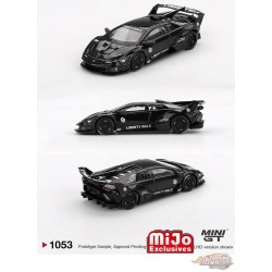 (Preorder)(Max 2 per customer) Lamborghini LB-Silhouette WORKS MURCIELAGO GT Evo Black - Mini GT - 1:64 - MGT01053