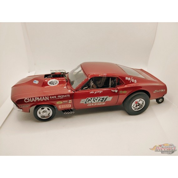 (Usagé) Mr Gasket Twin Turbo Mustang Gasser Ohio George Montgomery  GMP  1/18  G1801819  -  Usagé  Lire