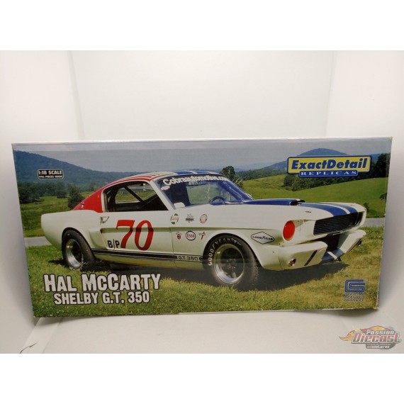 (Usagé) 1966 Shelby GT350 Hal McCarty no70  Exact Details  1/18  Wcc119  -  Usagé  Lire