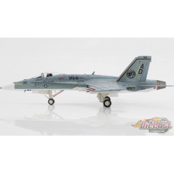 (Preorder) McDonnell Douglas F/A-18C Hornet / USN VFA-106 Gladiators, Retro TAC Demo Jet, March 2017 / Hobby Master 1:72  HA3590