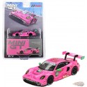 (1 Par client) Porsche 911 GT3 R No.80 AO Racing 2023 IMSA VIRginia Roxy - Mini GT - 1:64 - MGT00872
