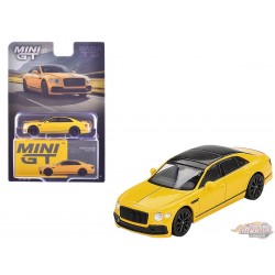 Bentley Flying Spur Monaco Jaune - Mini GT - 1:64 - MGT00955 Passion Diecast