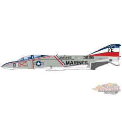 (Preorder) McDonnell Douglas F-4J Phantom II / USMC VMFA-115, MCAS Iwakuni, Japan, 1976 / Hobby Master 1:72  HA19078