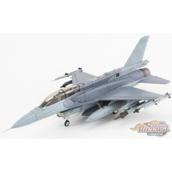 (Preorder) Lockheed F-16D Fighting Falcon / Slovak Air Force, no. 1101, Slovaquie, 2024 / Hobby Master 1:72  HA38049