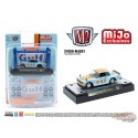 Nissan Skyline 1971 2000 GT-R GULF et élévateur et 2 jeux de roues supplémentaires - M2 Machine - 1:64 - 37000-MJS01