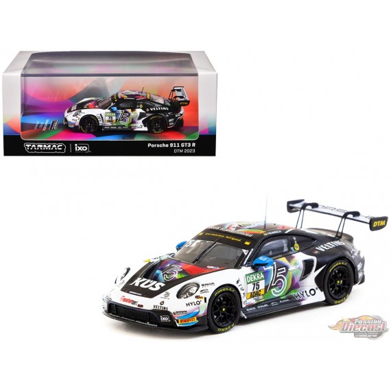 Porsche 911 GT3 R DTM 2023 Ayhancan Güven - Blanc - Tarmac Works - 1/64 - T64-084-23DTM75