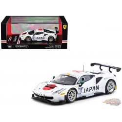 Ferrari 488 GT3 FIA GT Nations Cup 2018 T. Kondo / K. Seto - Japan Exclusive - Tarmac Works - 1/64 - T64-072-18GTN12