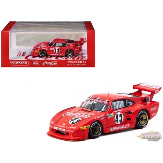 Porsche 935 K3 24h of Le Mans 1981 Bob Akin / Paul Miller / Craig Siebert - Tarmac Works - 1/64 - T64-079-81LM43