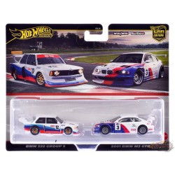 Car Culture Lot de 2 BMW E320 & 2001 BMW M3 GTR - Hot Wheels 1:64 - JBK99 - Passion Diecast