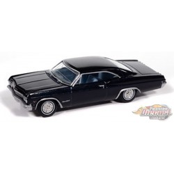 (Preorder) 1965 Chevrolet Impala in Danube Blue - Auto World - 1/64 - AWSP193 A