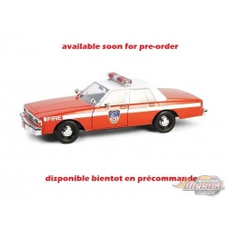 NYFD (service d'incendie officiel de la ville de New York) - Chevrolet Caprice 9C1 1987 - 1/18 - Greenlight - 19141