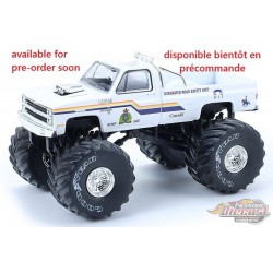 GRC - 1986 Chevrolet Silverado Monster Truck - Kings of Crunch - Edition Hot Pursuit - 1/64 Greenlight - 49170 D