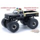 Florida Highway Patrol - 1983 Dodge Ram Monster Truck - Kings of Crunch - Hot Pursuit - 1/64 Greenlight - 49170 C
