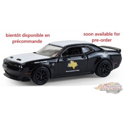 Texas DPS - 2020 Dodge Challenger SRT Hellcat - Hot Pursuit Series 47 - 1/64 Greenlight - 43050 E