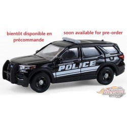 Whitestown Police - 2023 Ford Police Interceptor Utility - Hot Pursuit Series 47 - 1/64 Greenlight - 43050 D