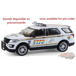 NYPD - 2016 Ford Explorer - NYPD Pride Livery - Hot Pursuit Series 47 - 1/64 Greenlight - 43050 C