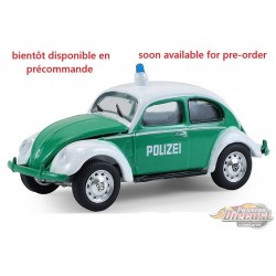 Polizei - Volkswagen Beetle - Koblenz, Germany Police Department - Hot Pursuit Series 47 - 1/64 Greenlight - 43050 A