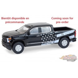 GMC Sierra 2023 en bleu métallisé dynamique - Blue Collar Collection Series 14 - 1/64 Greenlight - 35300 F