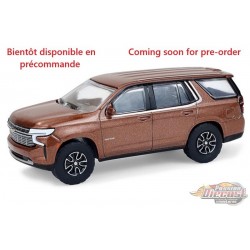 Chevrolet Tahoe 2022 en Auburn métallisé - Blue Collar Collection Series 14 - 1/64 Greenlight - 35300 E