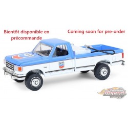 Chevron - 1991 Ford F-250 XL Pickup Truck - Blue Collar Collection Series 14 - 1/64 Greenlight - 35300 D
