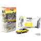 Saab 900 Turbo Cabriolet avec cartes à collectionner - Jaune - Tarmac Works - 1/64 - T64G-067-YE