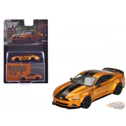 LB-WORKS FORD MUSTANG LB Gold - Mini GT - 1:64 - MGT00847 Passion Diecast