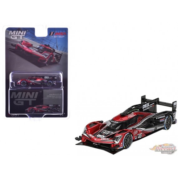 Acura ARX-06 GTP No.40 Wayne Taylor Racing Andretti gagnant 12 heures l'IMSA Sebring 2024 - Mini GT - 1:64 - MGT00837