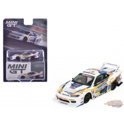 Nissan LB-Super Silhouette S15 SILVIA No.555 2023 Formula Drift Japan - Mini GT - 1:64 - MGT00895