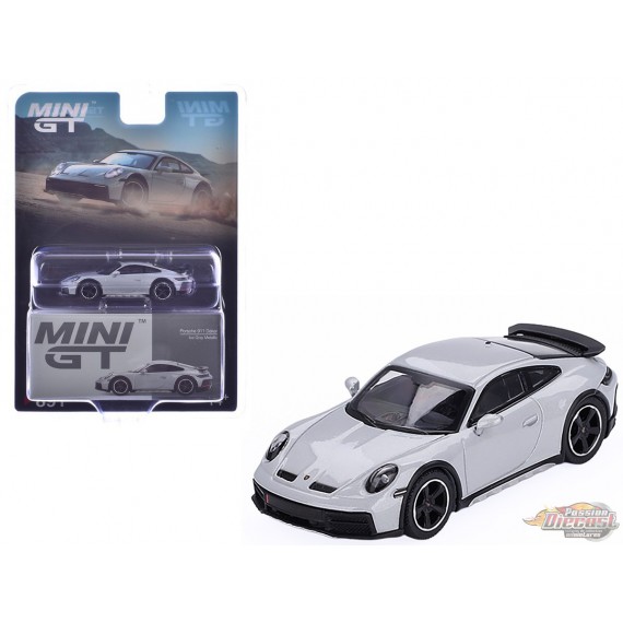 Porsche 911 Dakar - Gris Glace Métallisé - Mini GT - 1:64 - MGT00891 Passion Diecast