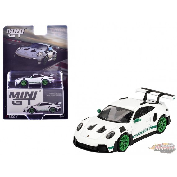 Porsche 911 (992) GT3 RS Tribute to Carrera RS Package - Mini GT - 1:64 - MGT00827 Passion Diecast