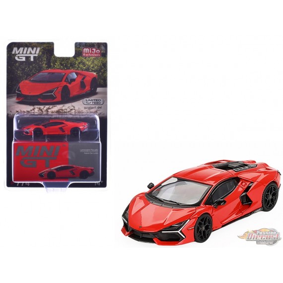 Lamborghini Revuelto  Arancio Dac Lucido - Mini GT - 1:64 - MGT00774 Passion Diecast